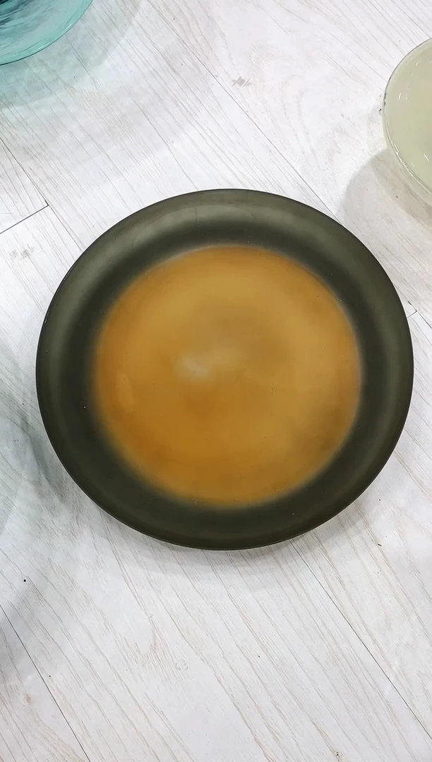 慕忆家手作琉璃花瓶瑕