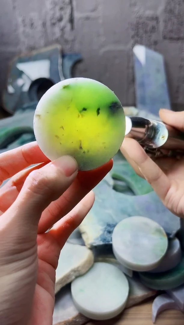 裸石翡翠翡翠a货正品玉石陈994