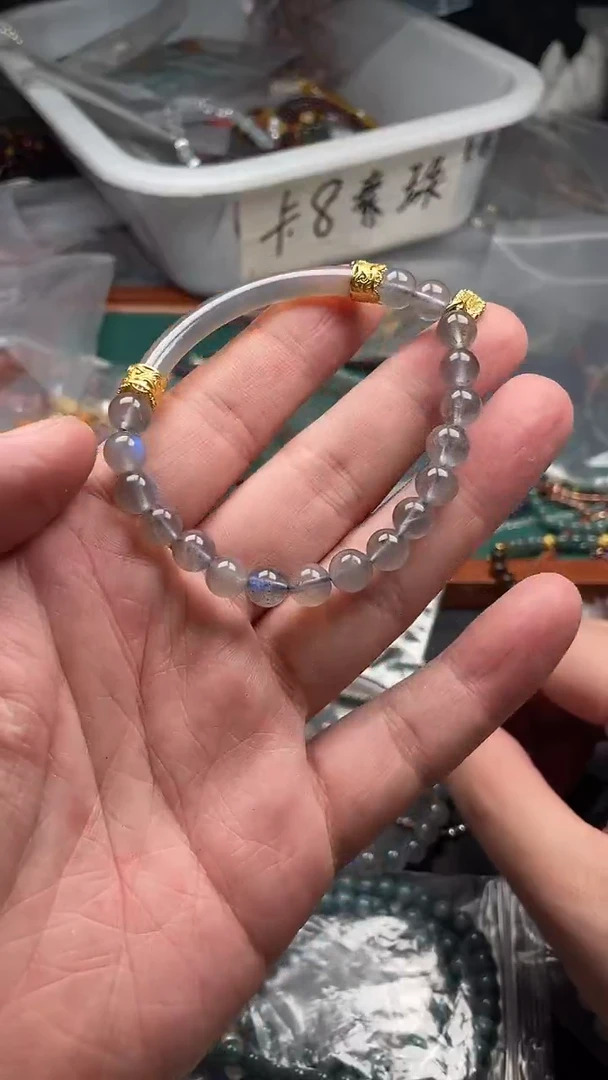 手串未镶嵌月光石多样性发货拍一发一