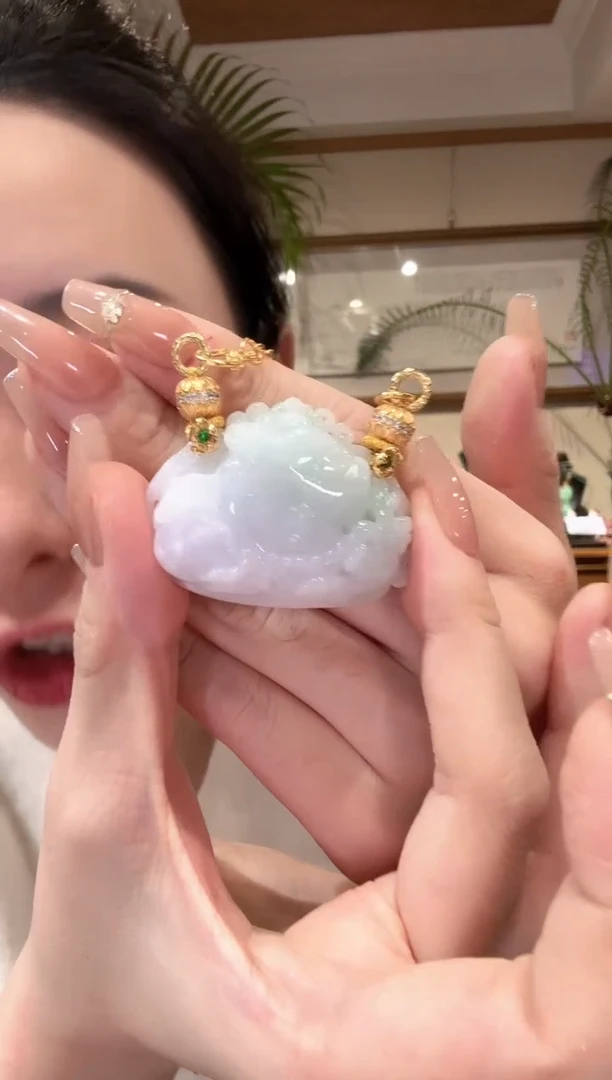 【闪购商品】翡翠颈饰未镶嵌国风