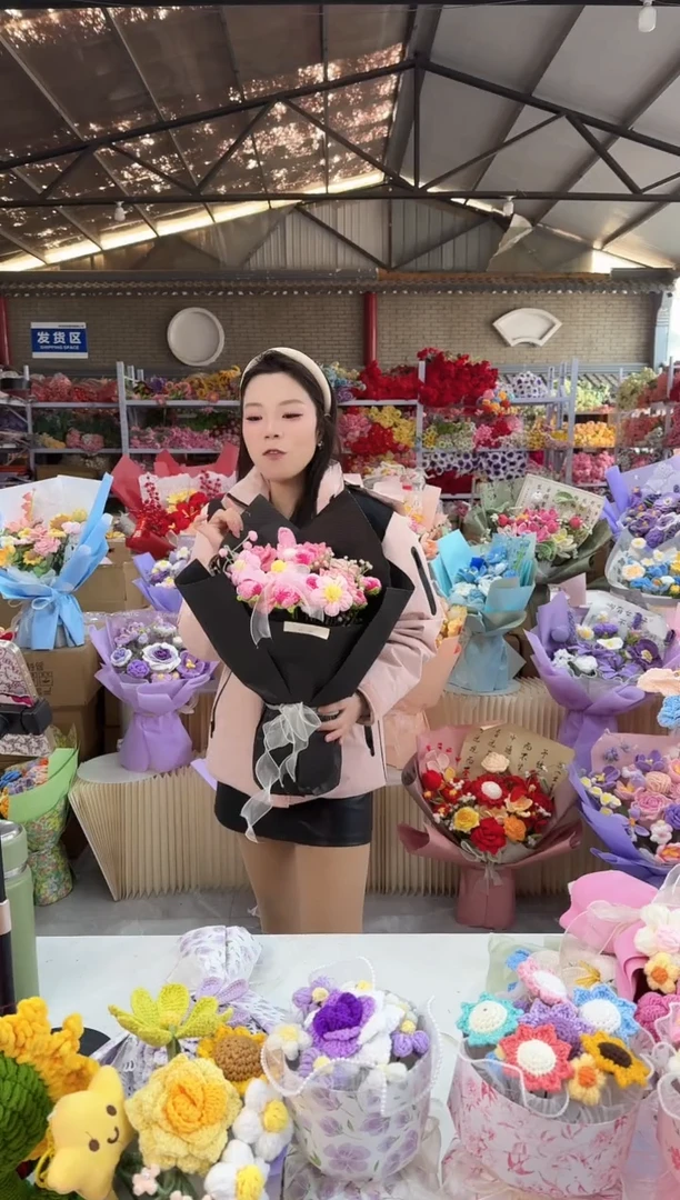 非遗手工花束，孤品清仓