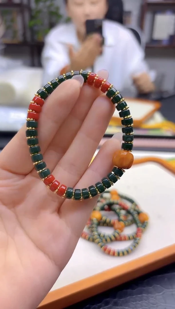 未镶嵌手链翡翠DIY款S942