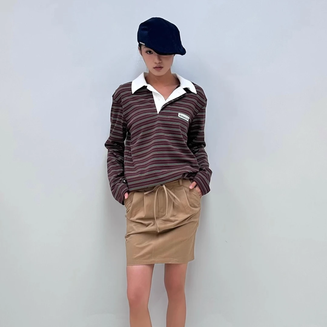 RT 条纹复古POLO衫25年春夏款RTS5-CX009B——850
