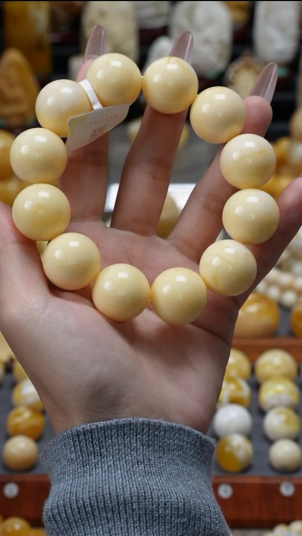 手链琥珀未镶嵌原矿天然琥珀蜜蜡