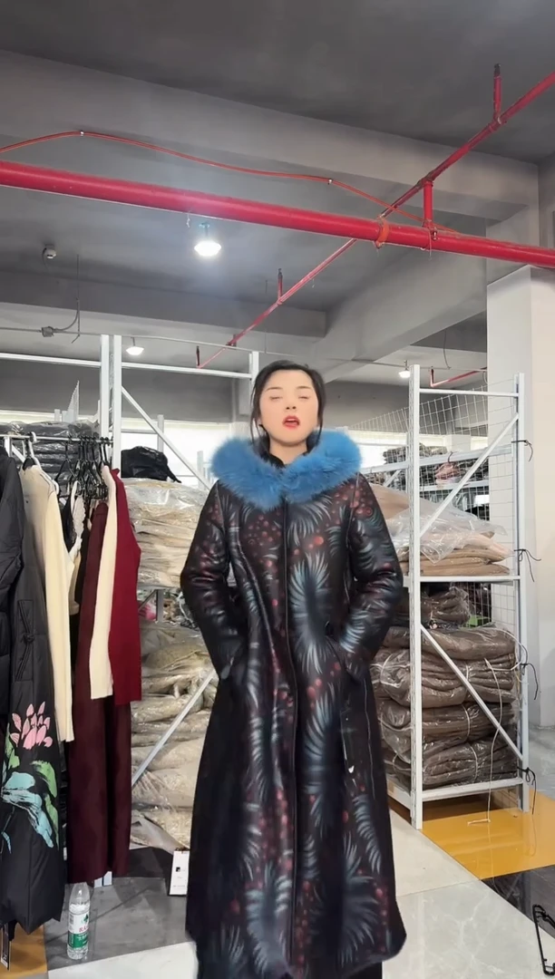 森比 皮毛一体大外套