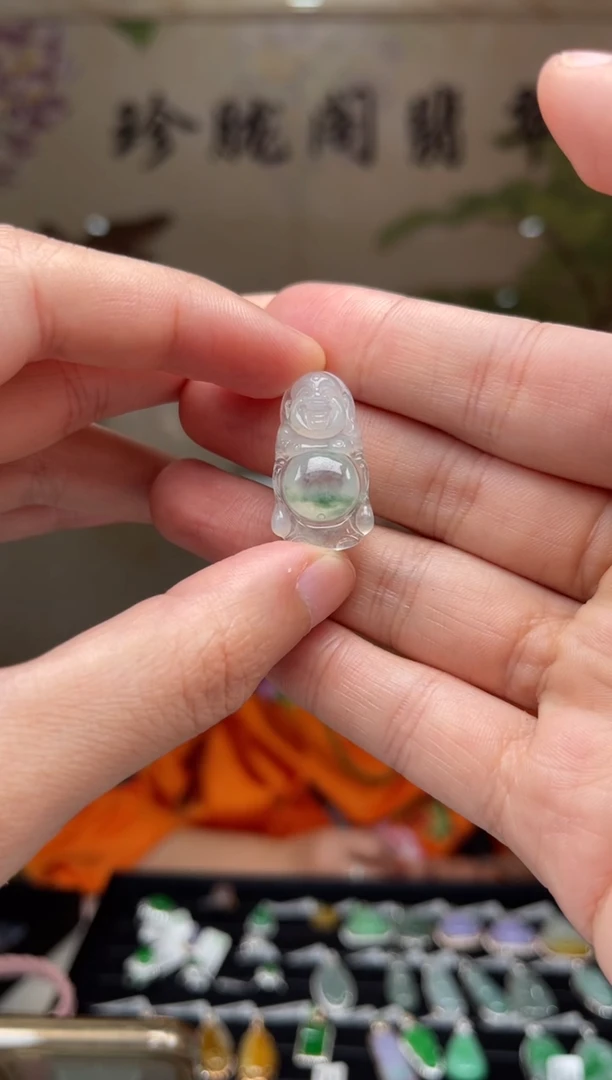 【闪购商品】翡翠颈饰未镶嵌211号标签撕毁不退换