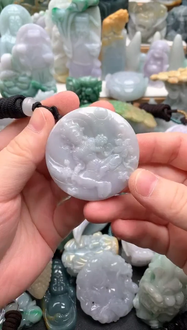 吊坠(不含链)未镶嵌翡翠1