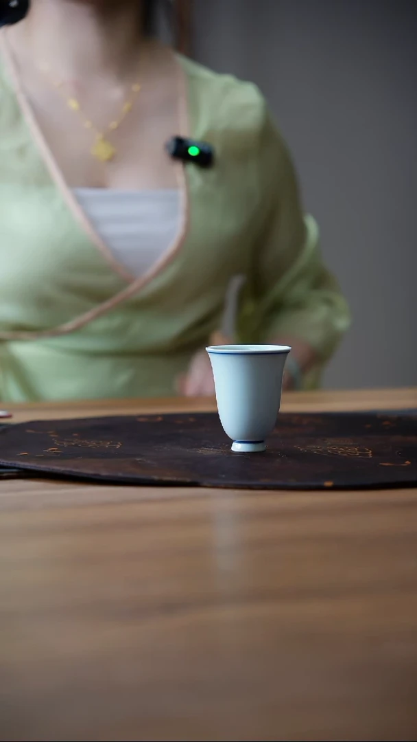 宁封窑柴窑白色单杯