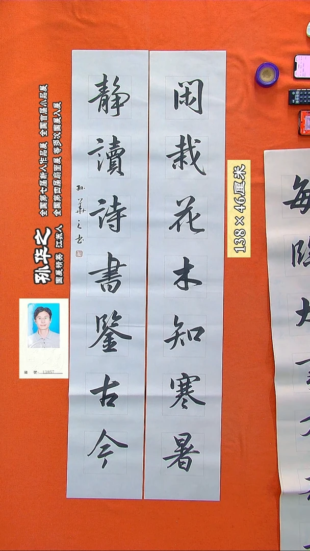 书法234R孙华之书法作品