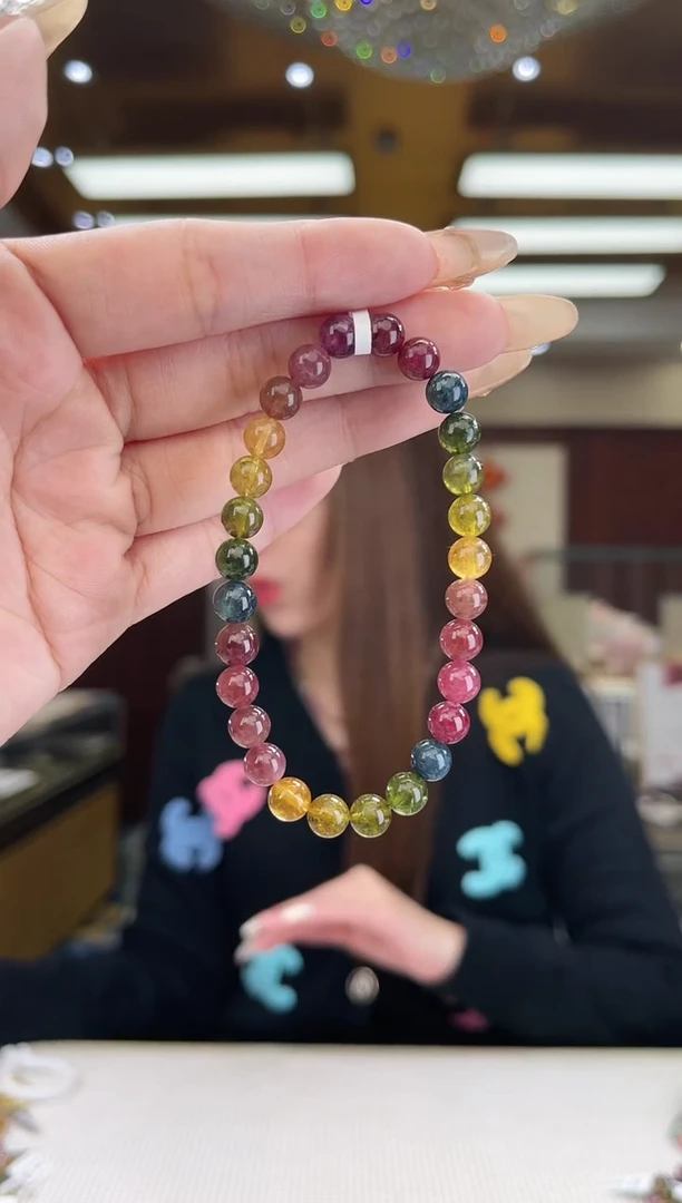 【闪购商品】碧玺/未镶嵌6mm+碧玺单圈多样性发货12