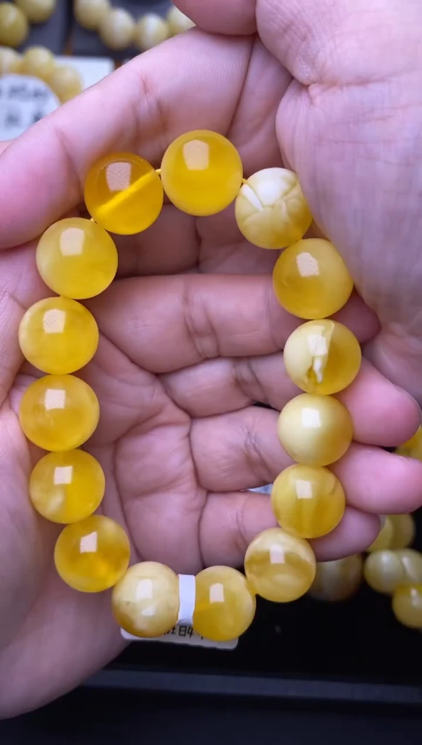 裸石琥珀未镶嵌大小姐珠宝严选79