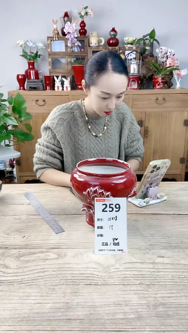 小玩子花盆直播编号259