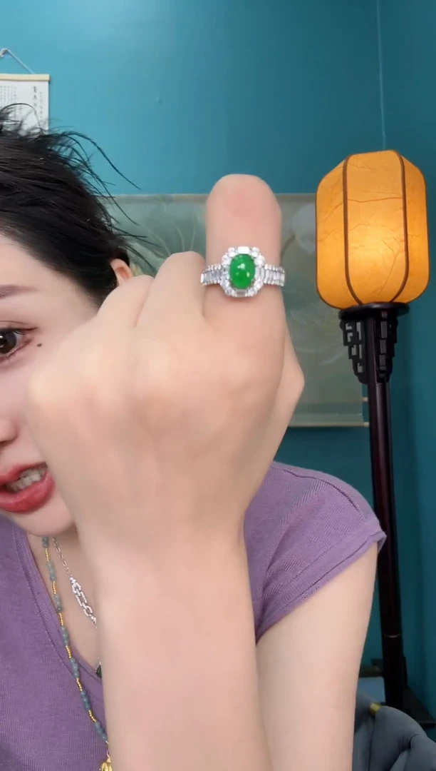翡翠未镶嵌吊坠(不含链)天然翡翠a货