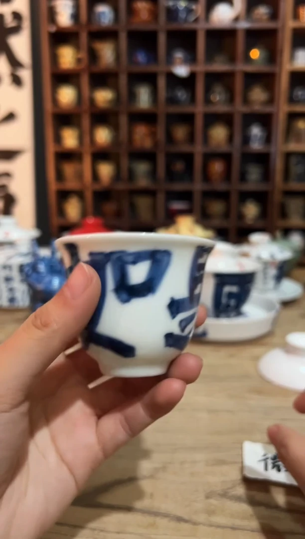 【闪购商品】观云听雨原创手绘茶具