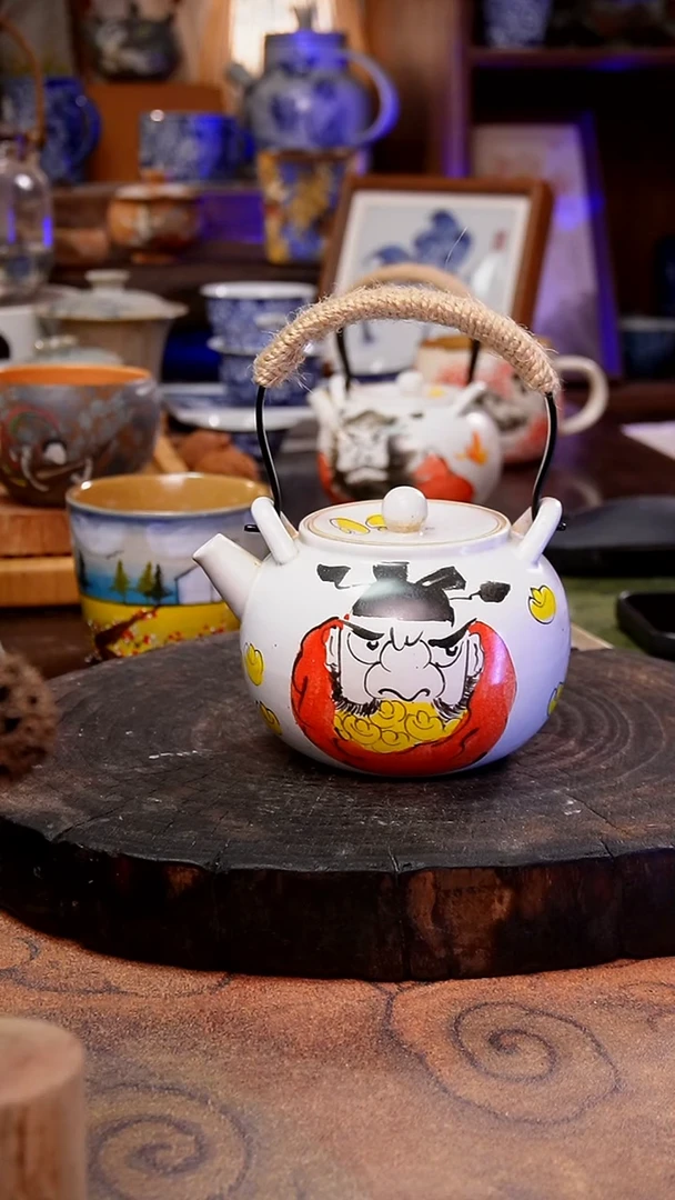 杯子钟馗手工手绘手工手绘