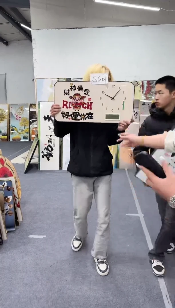 横款优乐轻奢装饰画微瑕07