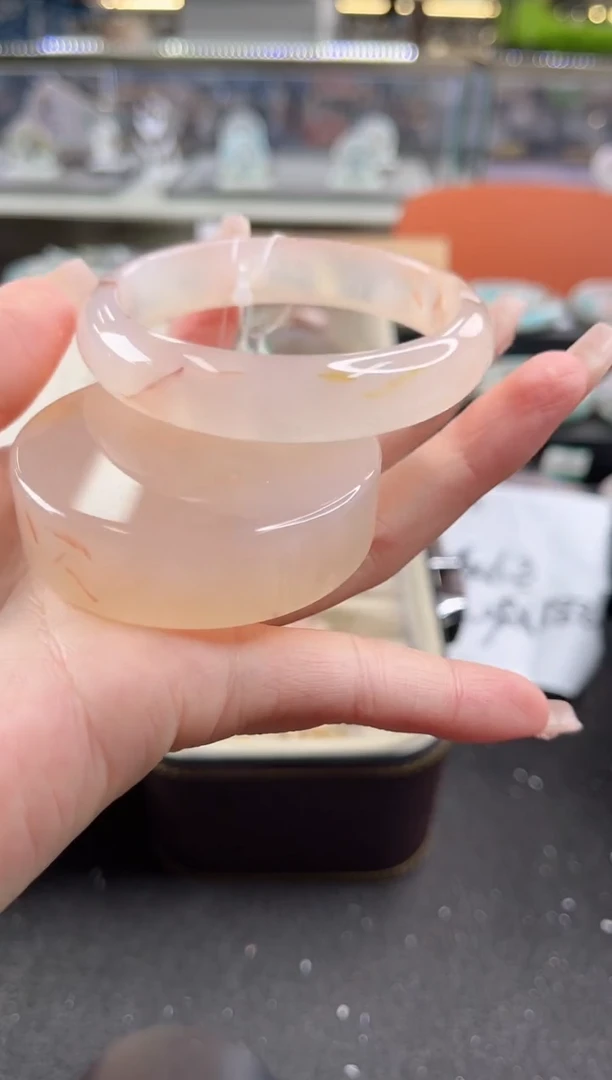 未镶嵌手镯石英质玉58圈口（赠品镯心）688218