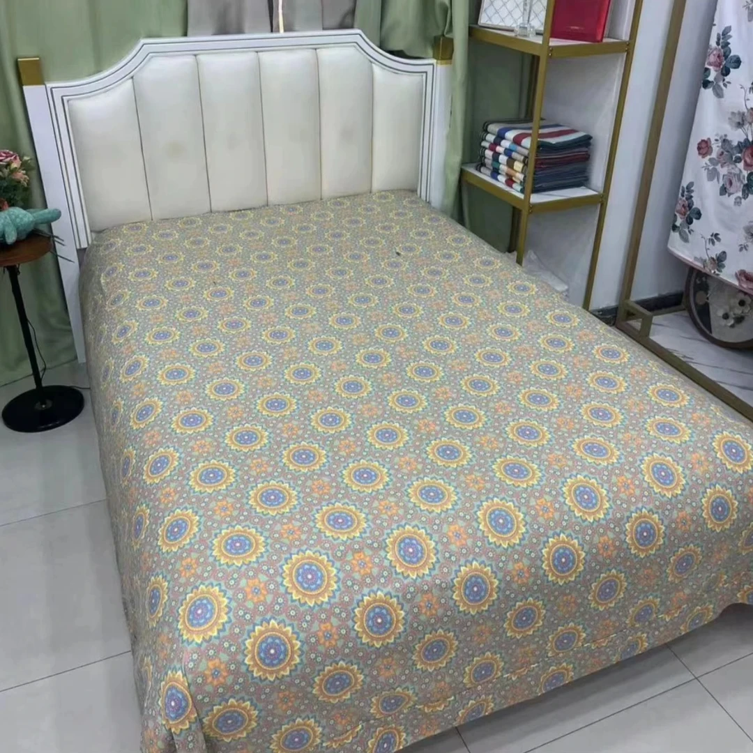 金玉满堂 秋季新款高端轻奢亲肤加厚柔软透气磨毛多功能床单