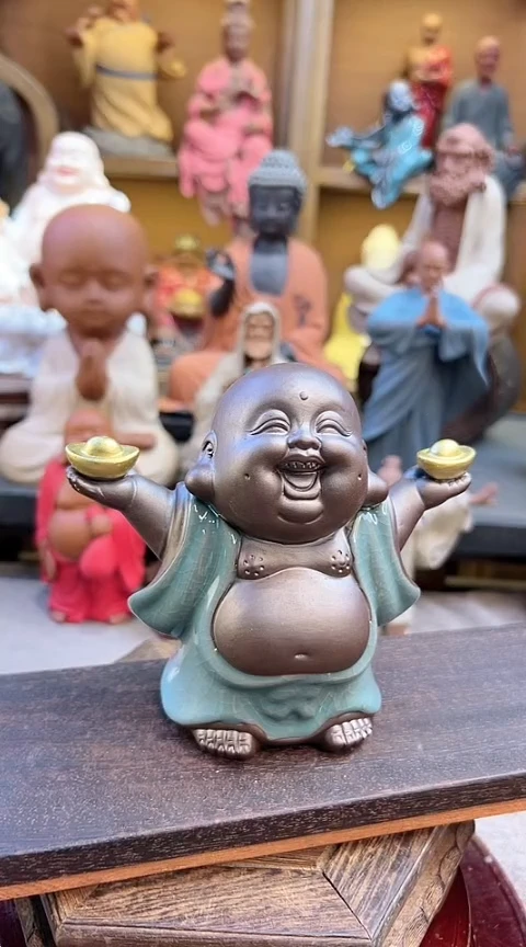 紫砂茶宠器闵茶宠摆件