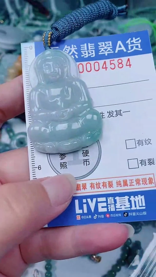 翡翠未镶嵌颈饰00004584