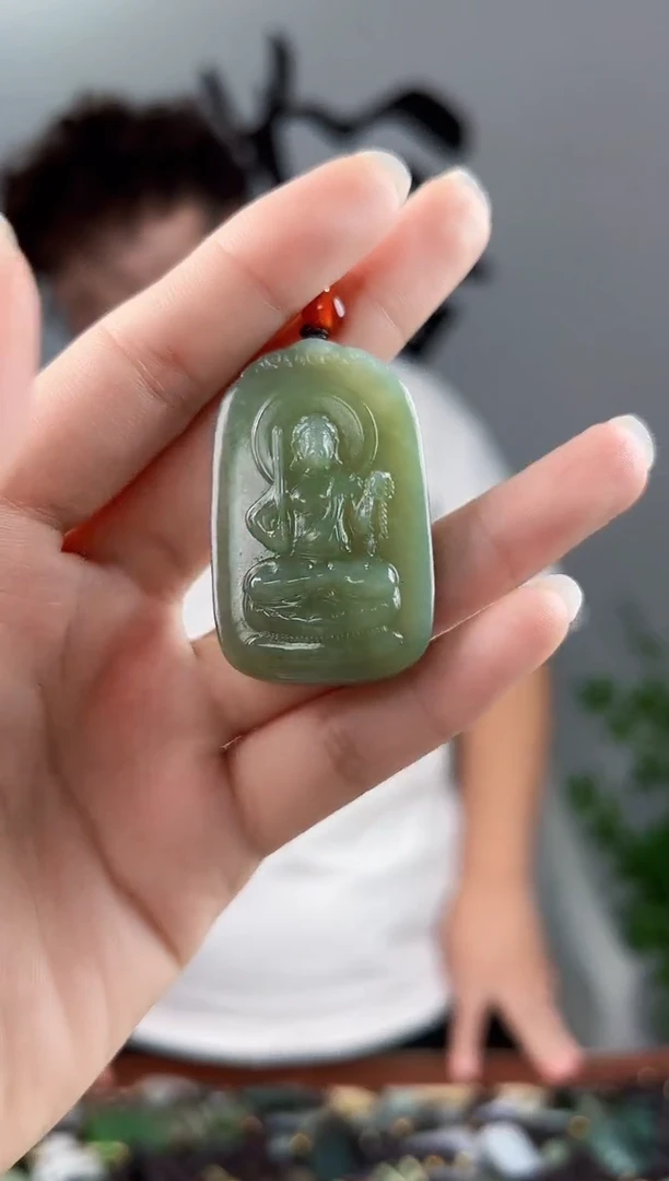 和田玉未镶嵌颈饰拍一发一，多样性发货