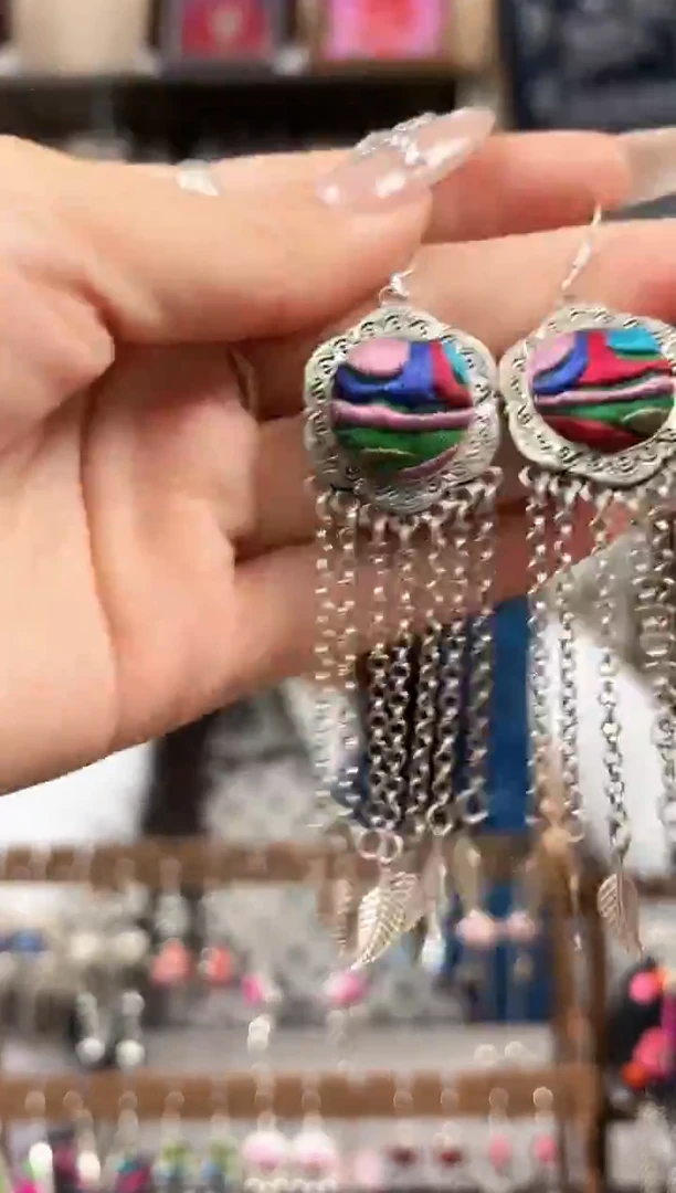 织绣民族风非遗老绣饰品322