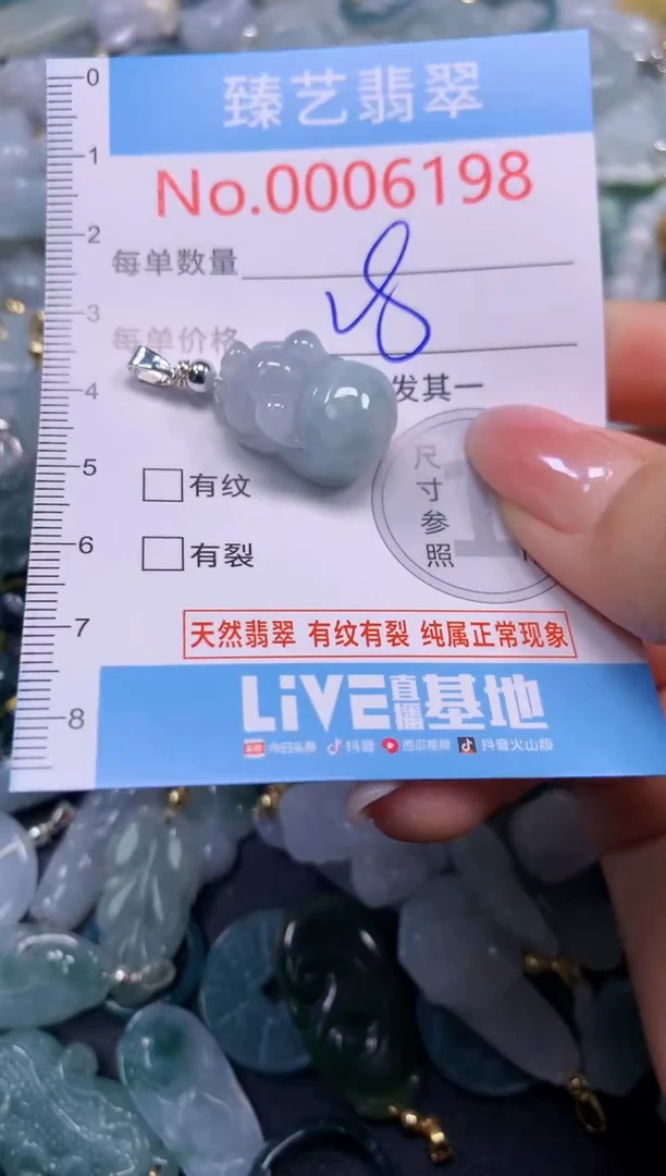 颈饰未镶嵌翡翠6198