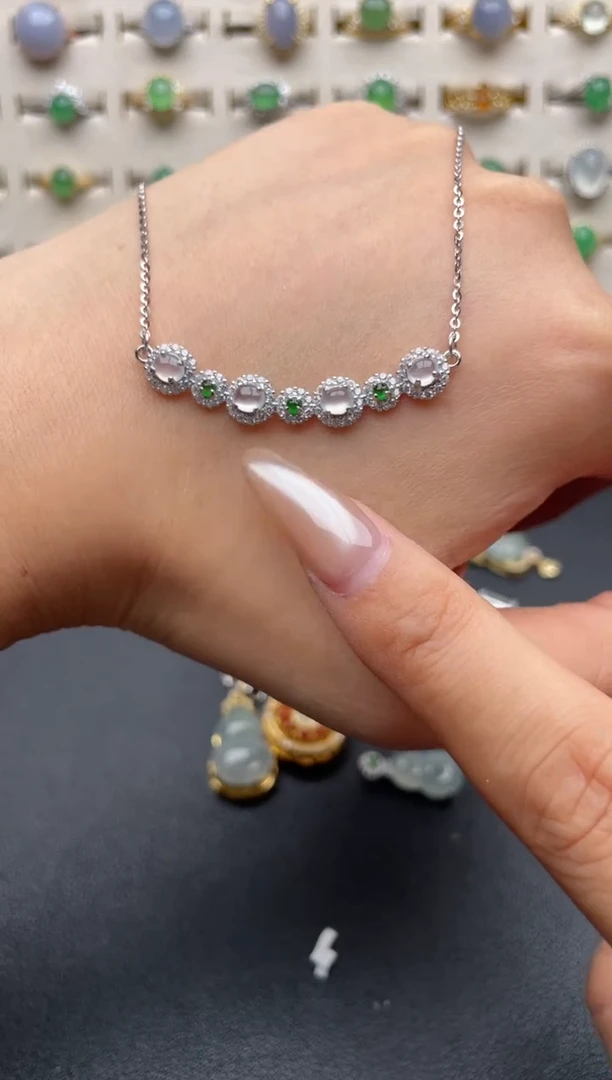 未镶嵌戒指翡翠一物一证一礼盒3