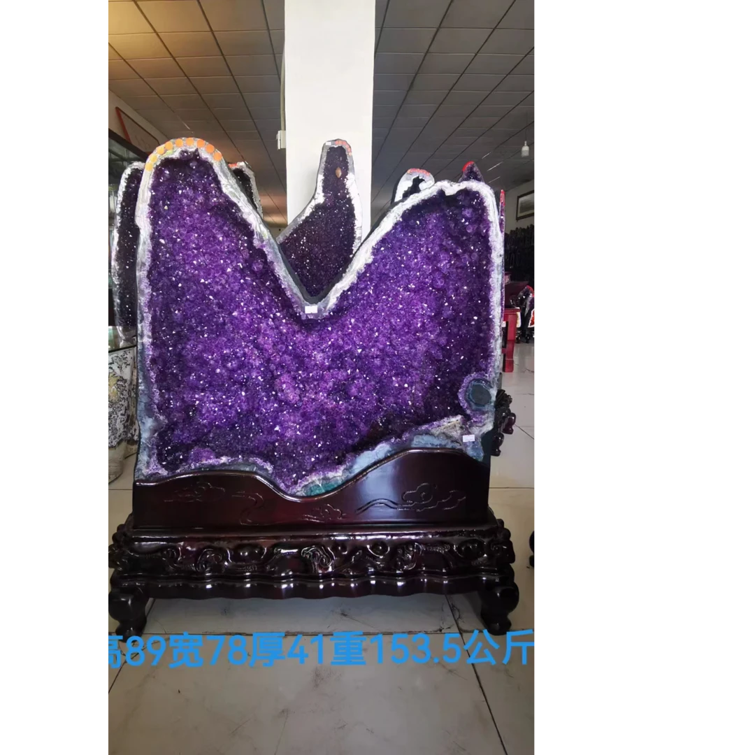 水晶一天然家具摆件,尺寸图片有，该物品有一对，这只是单个价格