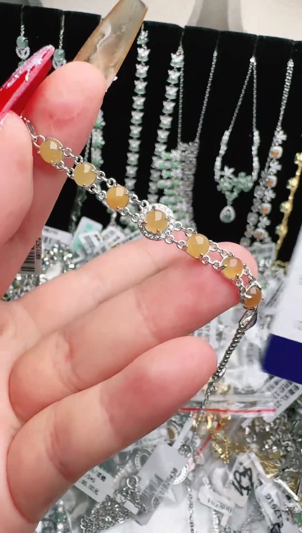 银S925镶嵌戒指翡翠.