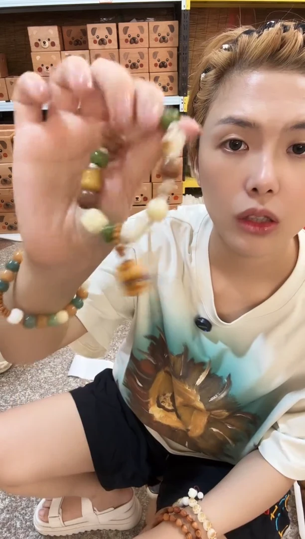 木菩提祈福小猫手串