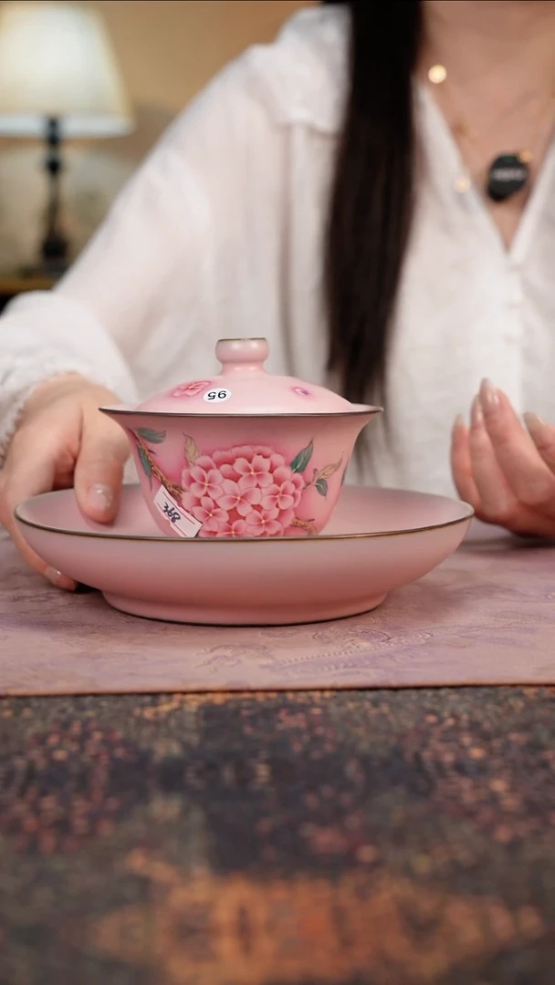 杯景德镇陶瓷杯碗柴烧多人