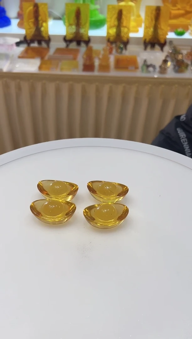 【闪购商品】茶宠匠门琉璃四个元宝