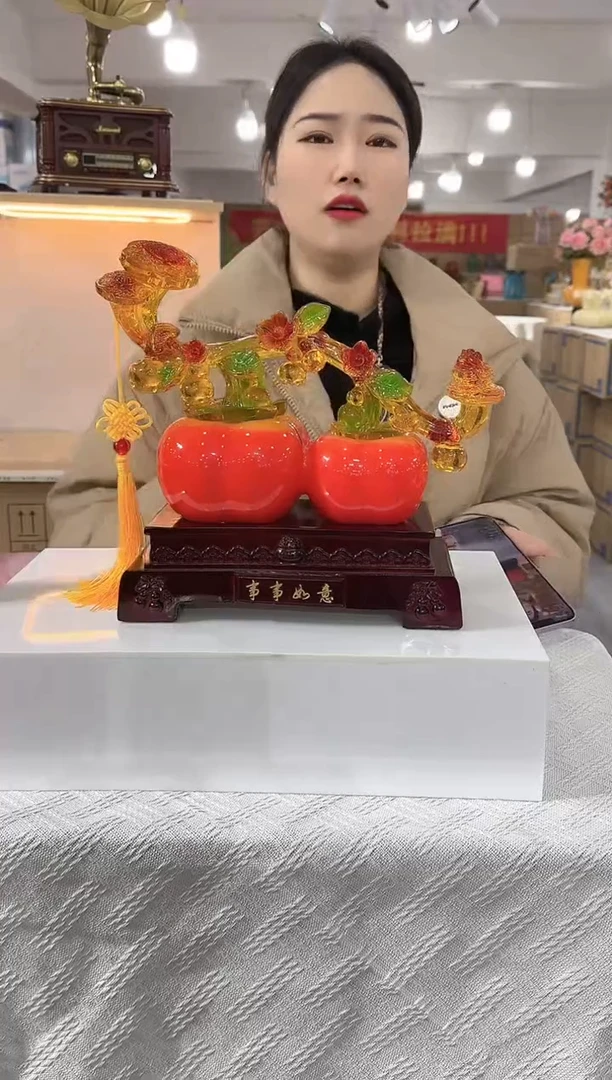 【闪购商品】无铅玻璃玖月花器A-品26