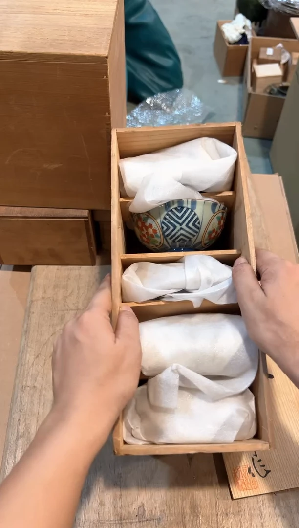 B6315中古瓷器 茶器周边/1盒