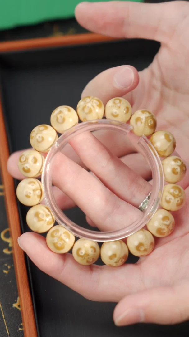 【闪购商品】紫金鼠手串紫金鼠熊猫光珠14