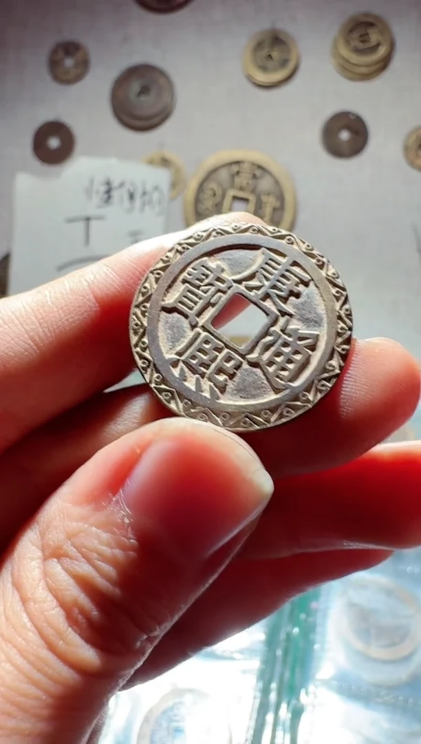 老李老李手机工艺品挂件 康熙刻花 1123