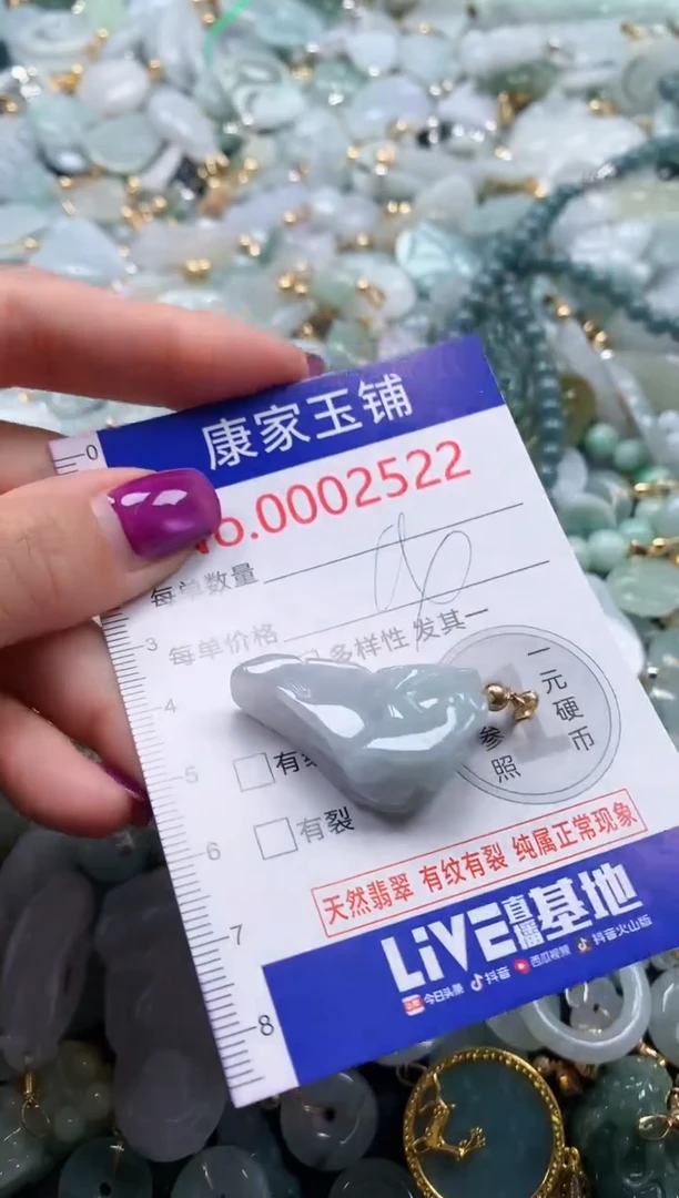 颈饰未镶嵌翡翠2522
