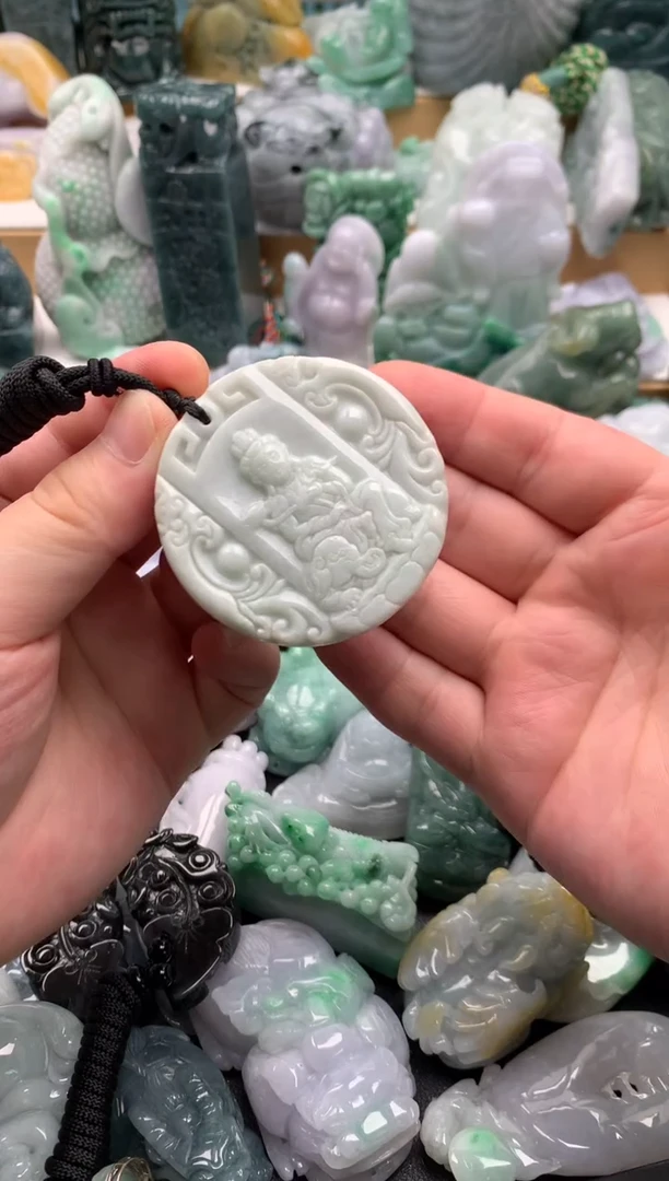 吊坠(不含链)未镶嵌翡翠1