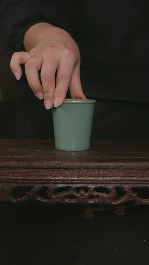 【闪购商品】其他仿古手工青绿可乐杯