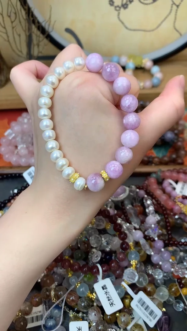 【闪购商品】锂辉石手串未镶嵌355