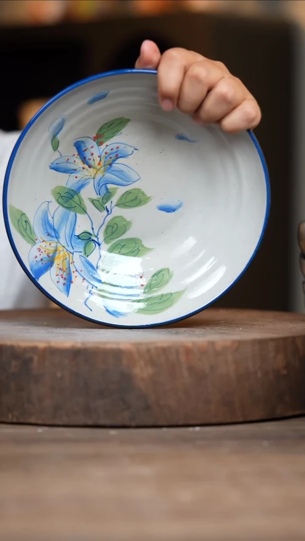 瓷片景德镇高温釉下彩（食品级）