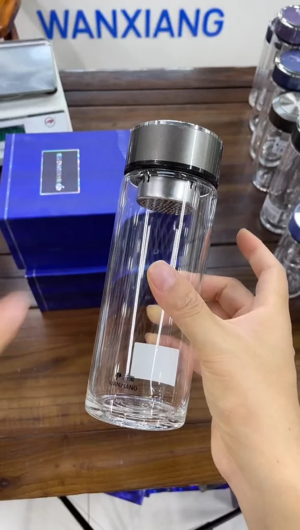 高硼硅玻璃盖子款万象单层u396-420ml