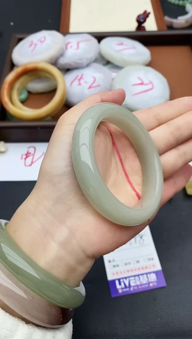 未镶嵌手镯石英质玉97+57/58