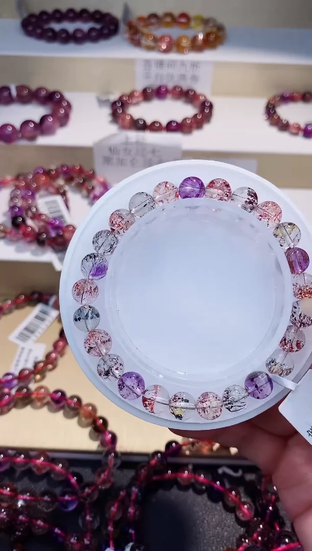 未镶嵌手链水晶彩毒液超七8m+