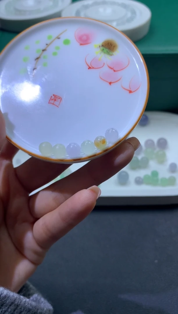 【闪购商品】定制翡翠未镶嵌珠42