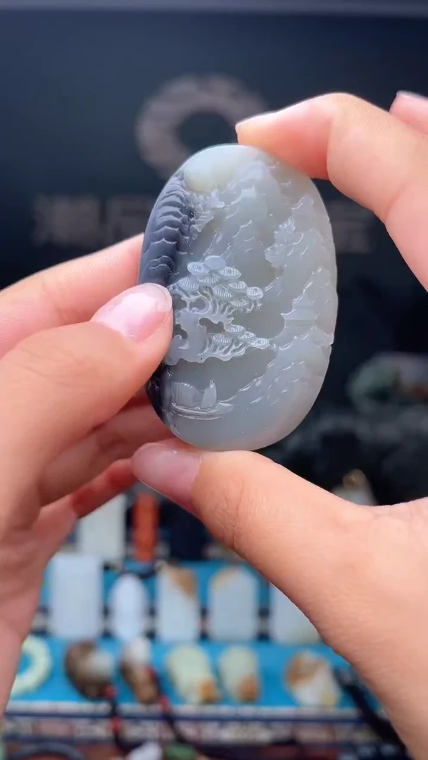 未镶嵌和田玉挂件1