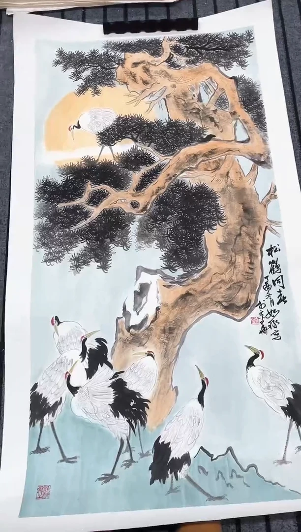 精品国画花鸟作品