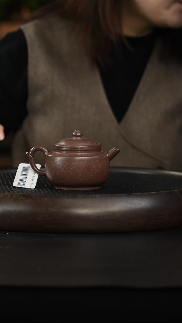 茶壶紫砂15 紫玉金砂 明式宫灯