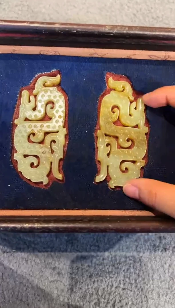 【闪购商品】和田玉挂件未镶嵌31一对